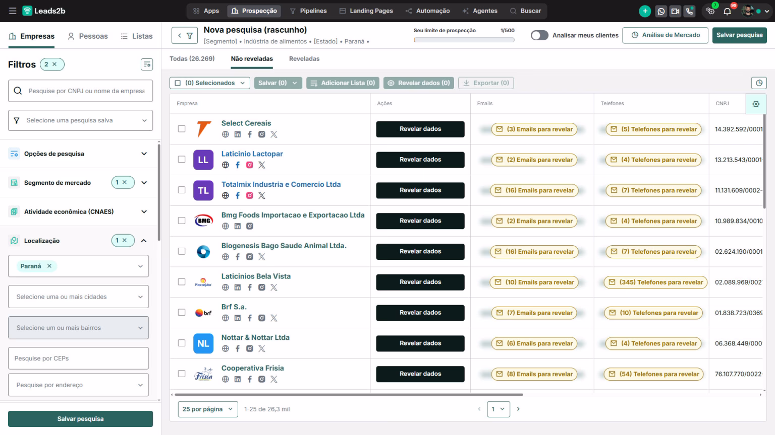 data analytics software interface